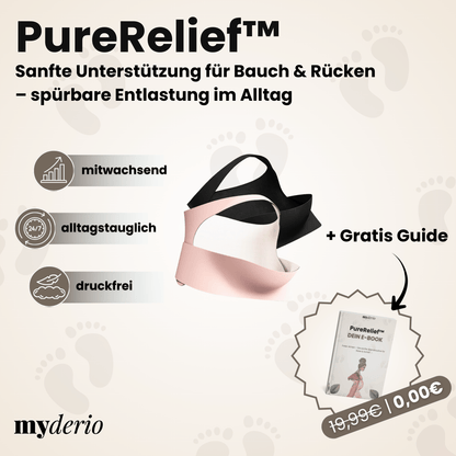 PureRelief™ - Sanfte Bauch-Entlastung & Rücken-Stütze – für einen leichteren Alltag
