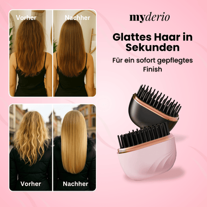 GlossyGo™ – Der Mini-Haarglätter für unterwegs