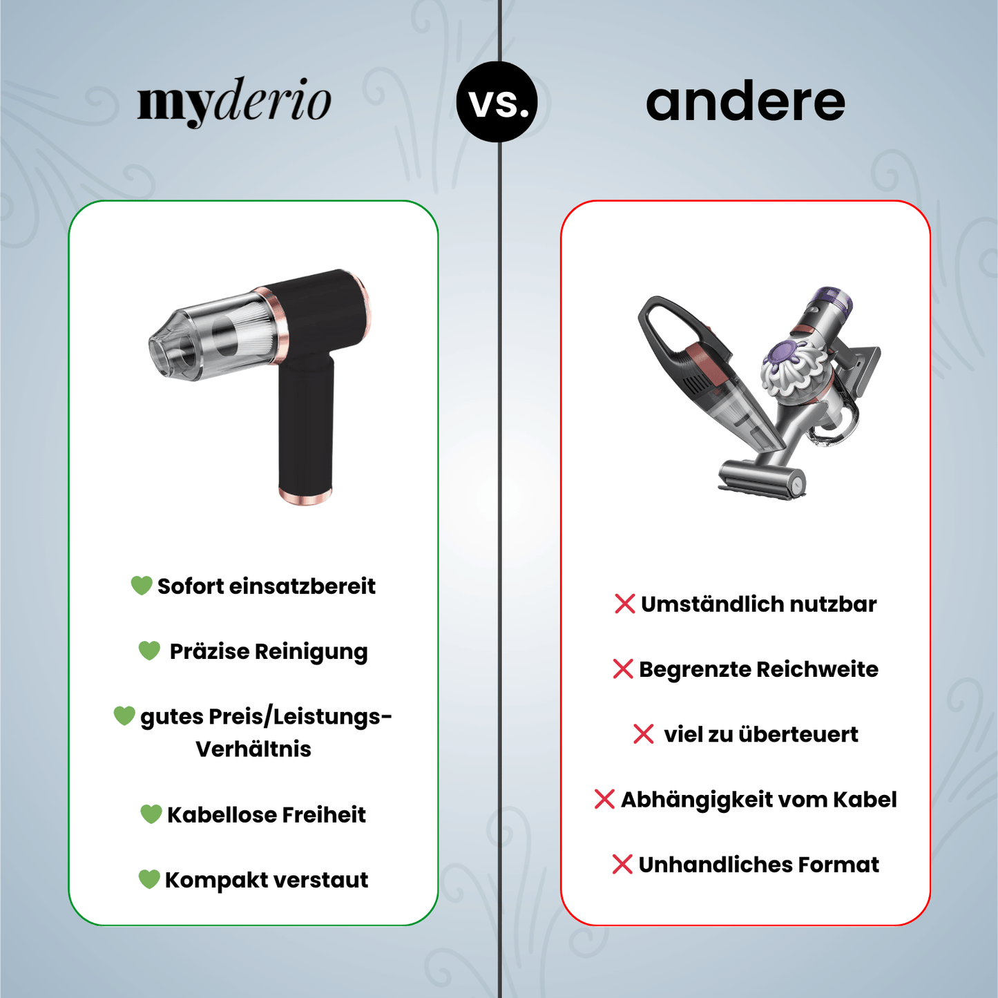 AutoPure™ – Kabelloser Handstaubsauger für schnelle Sauberkeit unterwegs & zuhause