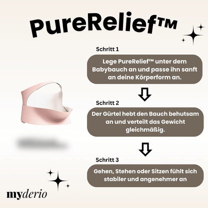 PureRelief™ - Sanfte Bauch-Entlastung & Rücken-Stütze – für einen leichteren Alltag
