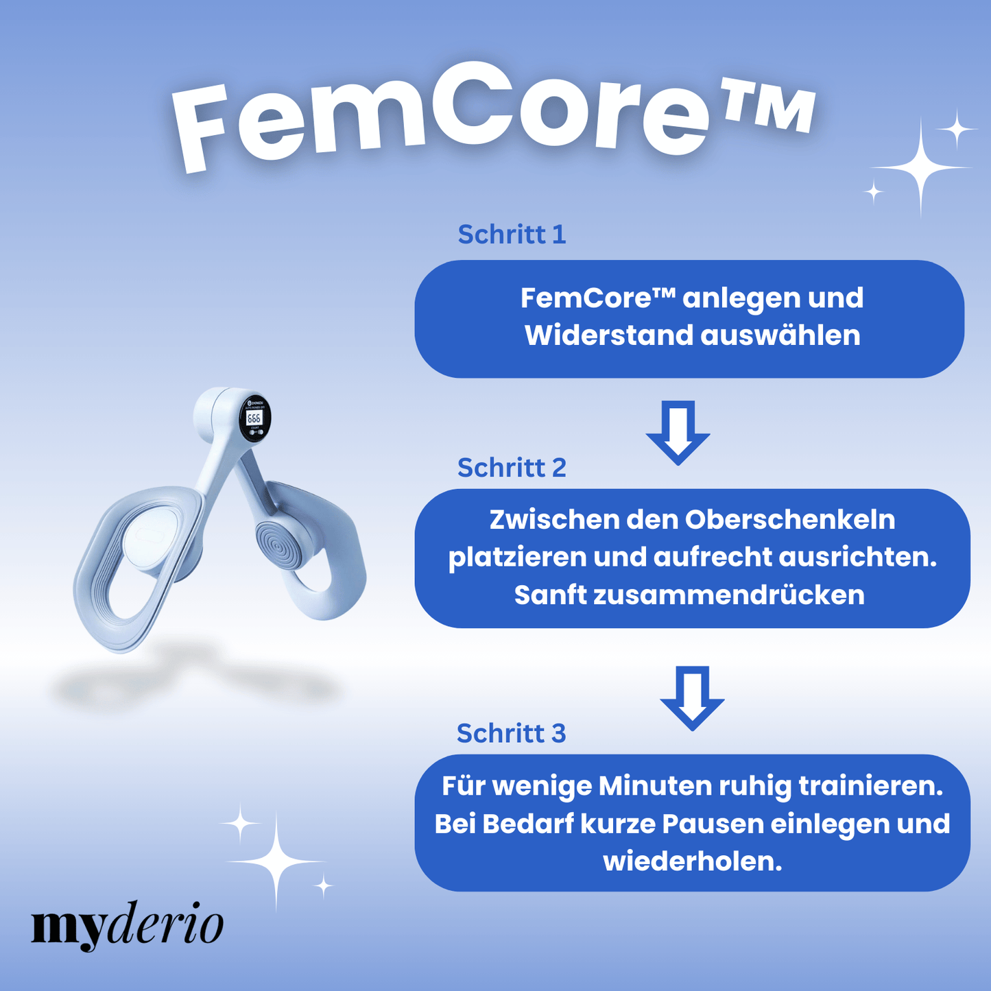 FemCore™ - Sanftes Muskel- & Beckenbodentraining für mehr Stabilität & Straffheit