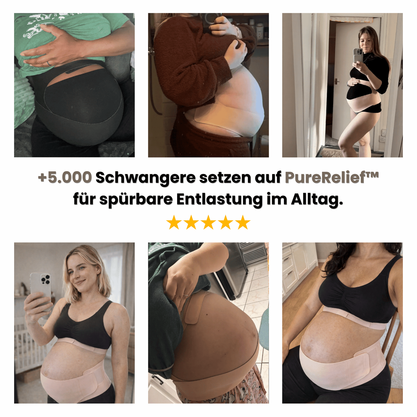 PureRelief™ - Sanfte Bauch-Entlastung & Rücken-Stütze – für einen leichteren Alltag