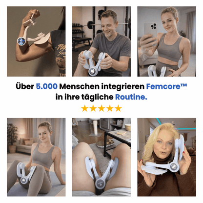 FemCore™ - Sanftes Muskel- & Beckenbodentraining für mehr Stabilität & Straffheit