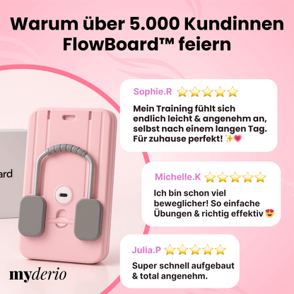 FlowBoard™ – Die sanfte Pilates-Lösung für Zuhause
