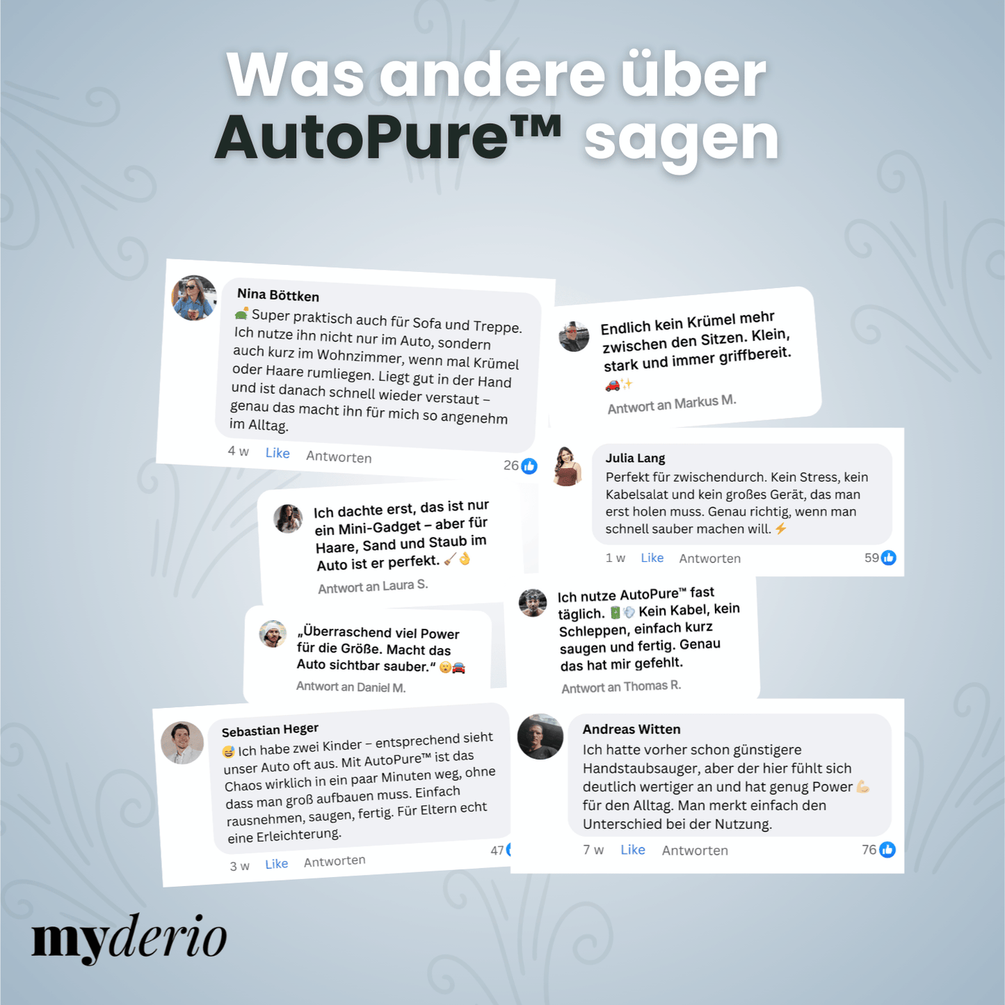 AutoPure™ – Kabelloser Handstaubsauger für schnelle Sauberkeit unterwegs & zuhause