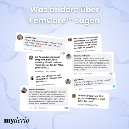 FemCore™ - Sanftes Muskel- & Beckenbodentraining für mehr Stabilität & Straffheit