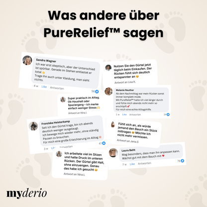 PureRelief™ - Sanfte Bauch-Entlastung & Rücken-Stütze – für einen leichteren Alltag